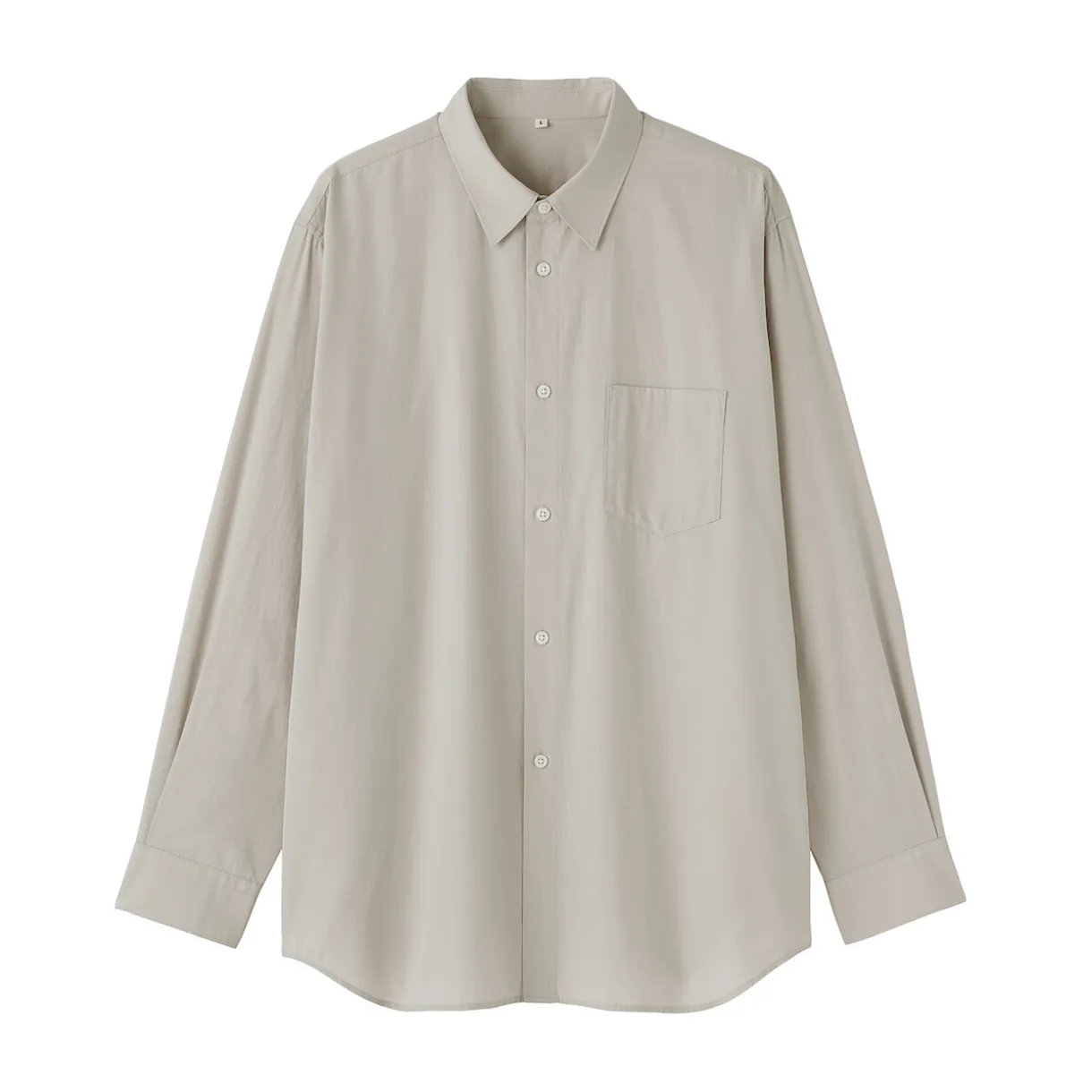 Chemise en popeline de coton pour homme