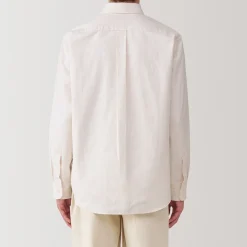 Chemise Oxford en coton lavé pour homme…