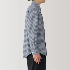 Chemise Oxford en coton lavé pour homme