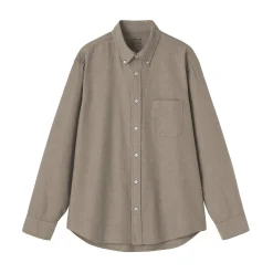 Chemise Oxford en coton lavé pour homme