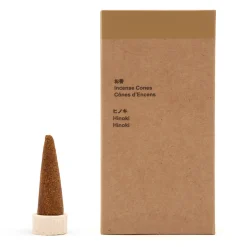 Cônes d'encens Hinoki - Lot de 20