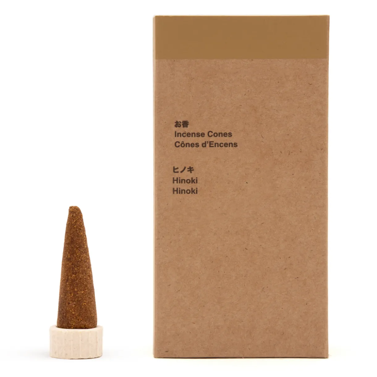 Cônes d'encens Hinoki - Lot de 20