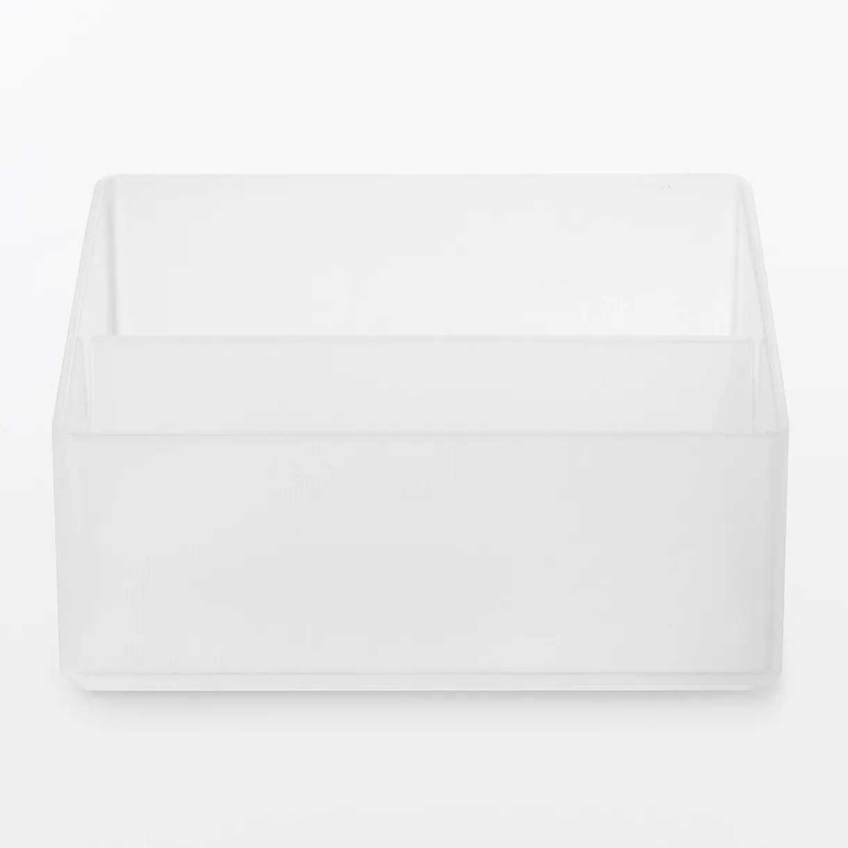 Corbeille PP avec séparateur 1 ‐ 10x10x4cm