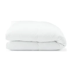 Couette en duvet gris double epaisseur - 150x210cm