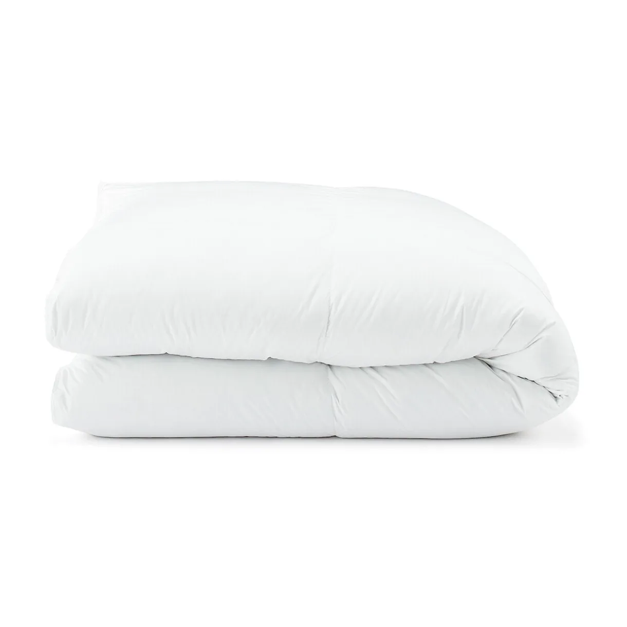 Couette en duvet gris double epaisseur - 150x210cm