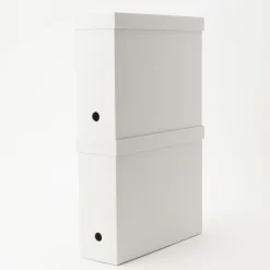 Couvercle pour boîte archives grise 10cm