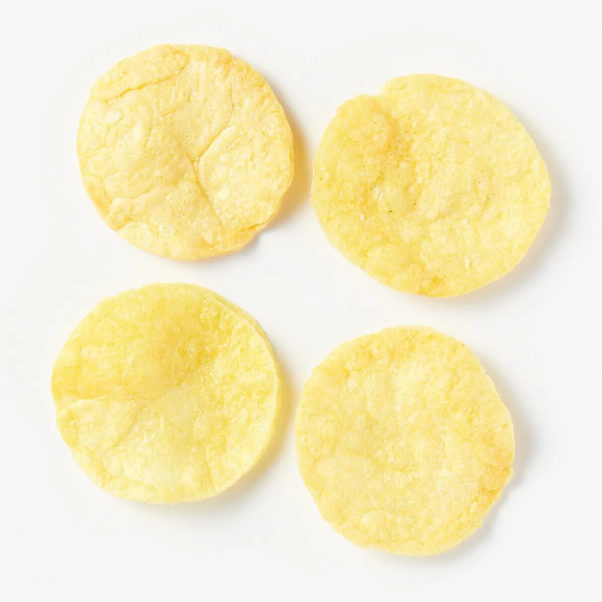 Croustilles de pommes de terre soufflées