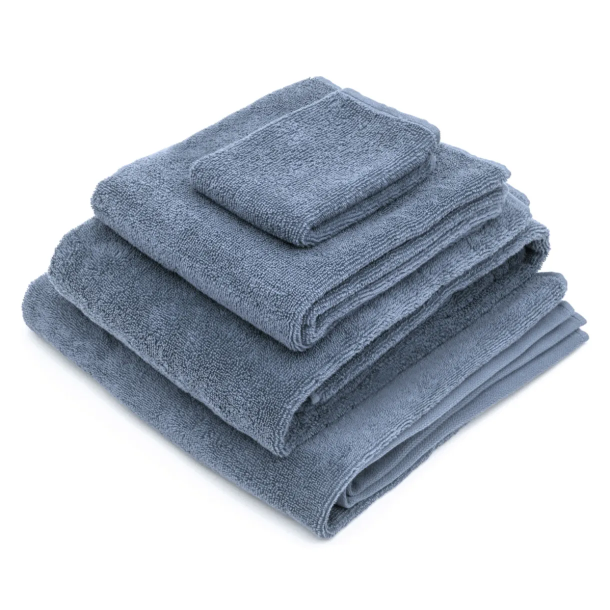 Drap de bain en velours de coton bio éponge