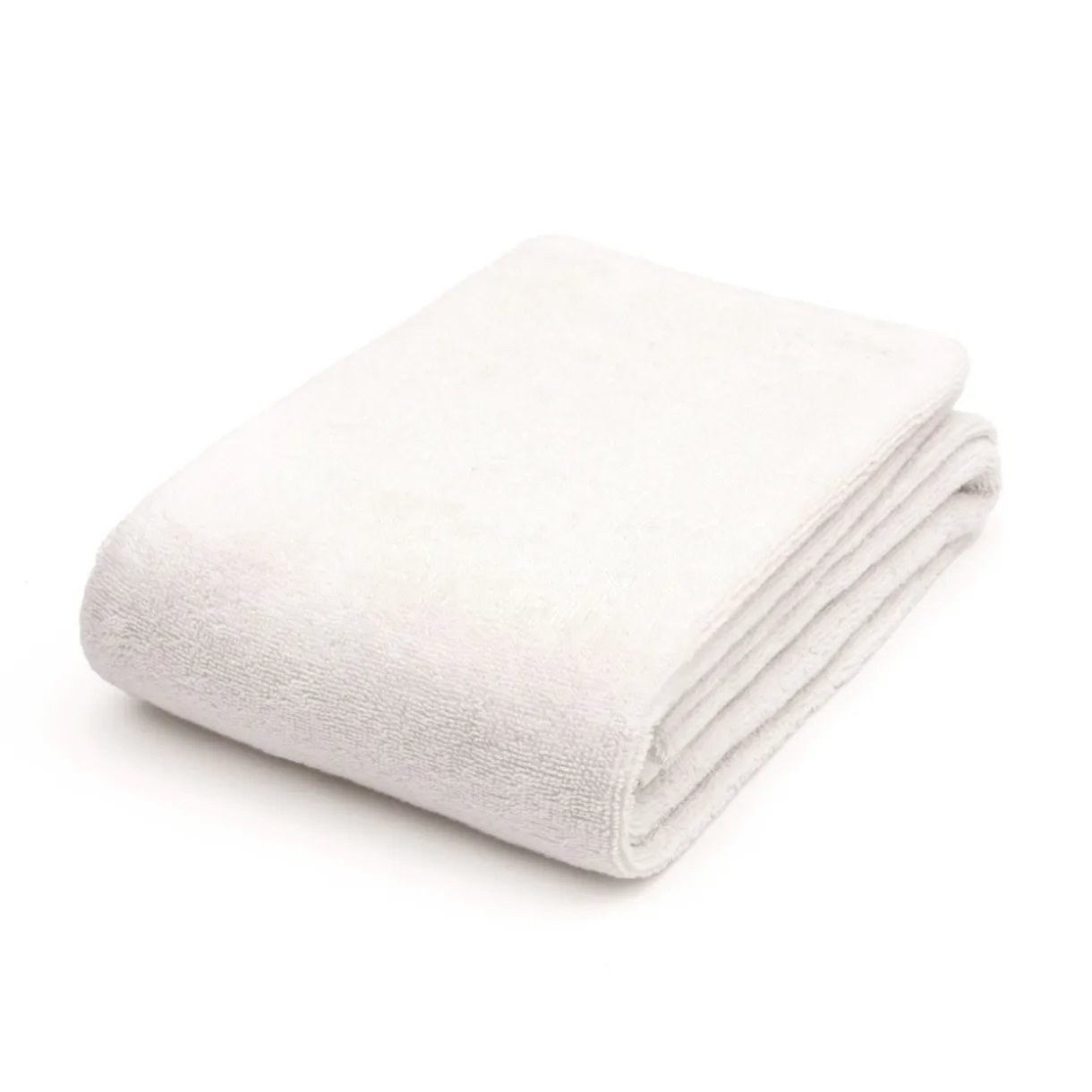 Drap de bain en velours de coton bio éponge