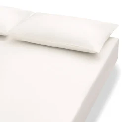 Drap housse en coton délavé ‐ 140 x 200 x 18‐28 cm