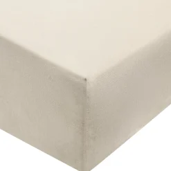Drap housse en coton délavé ‐ 140 x 200 x 18‐28 cm