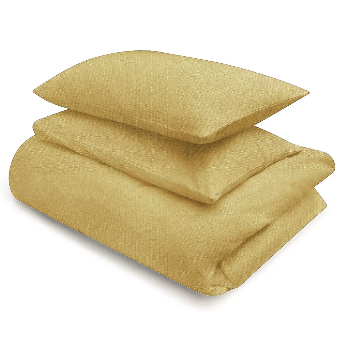 Drap housse en coton délavé ‐ 140 x 200 x 18‐28 cm
