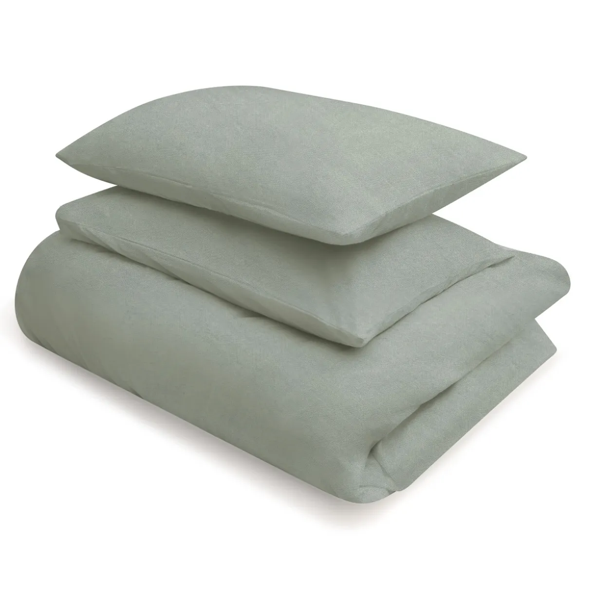 Drap housse en coton délavé ‐ 140 x 200 x 18‐28 cm