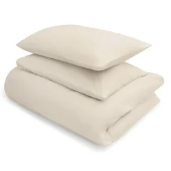 Drap housse en coton délavé ‐ 160 x 200 x 18‐28 cm