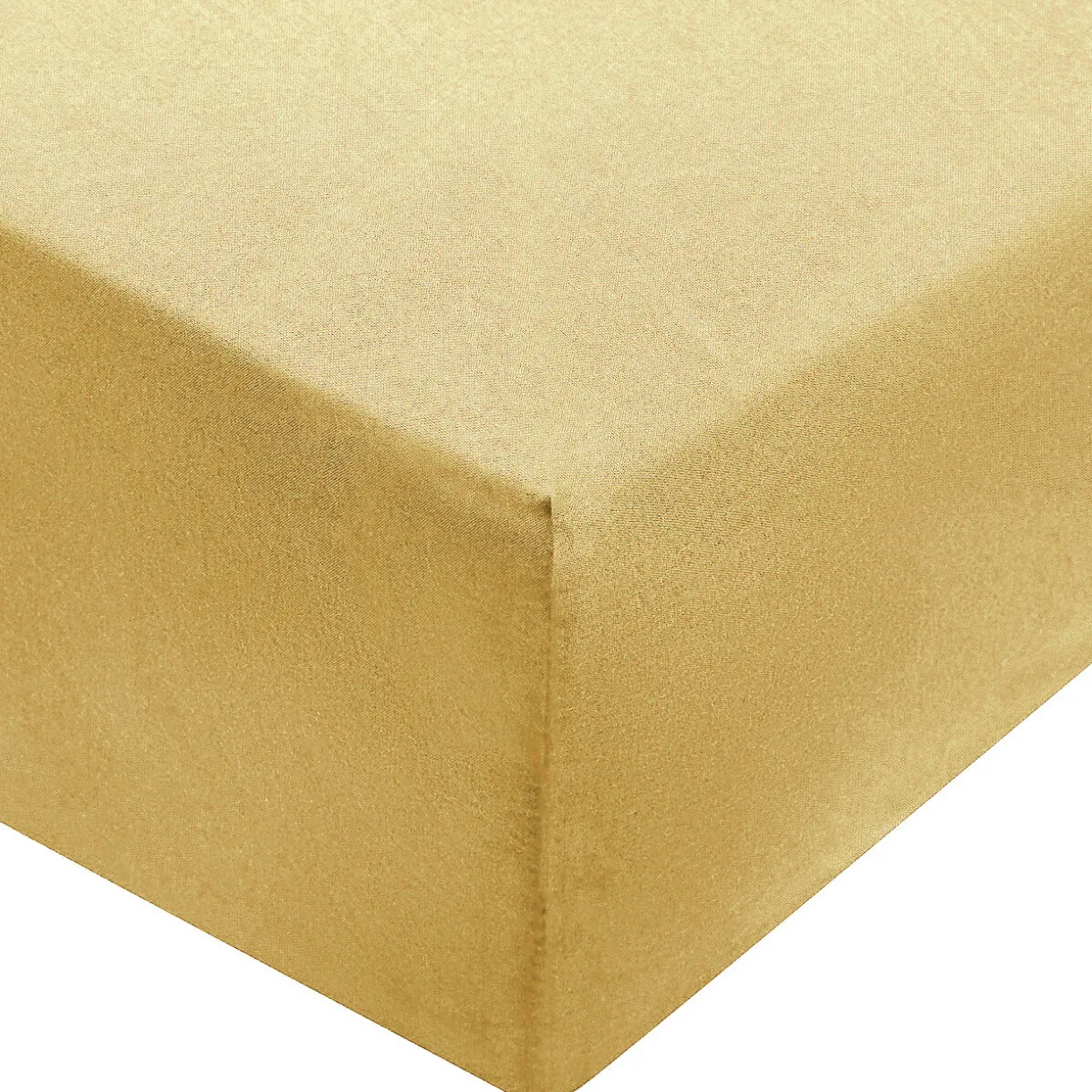 Drap housse en coton délavé ‐ 180 x 200 x 18‐28 cm