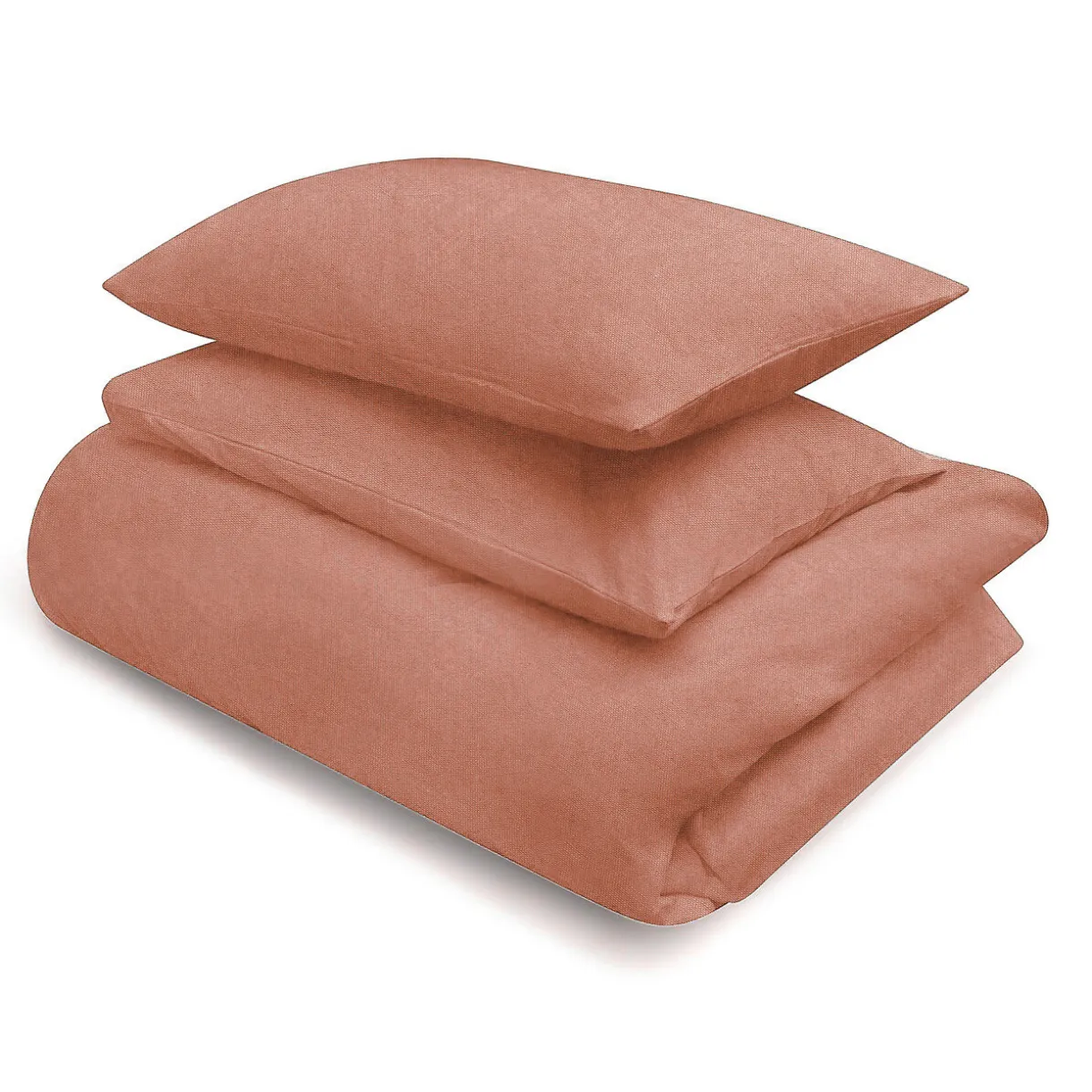 Drap housse en coton délavé ‐ 180 x 200 x 18‐28 cm