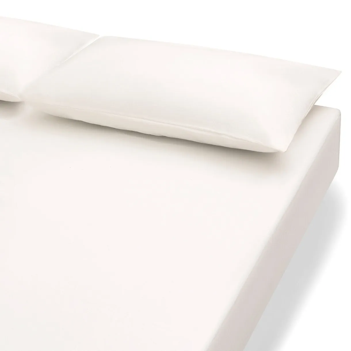 Drap housse en coton délavé ‐ 180 x 200 x 18‐28 cm