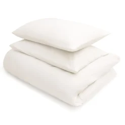 Drap housse en coton délavé ‐ 180 x 200 x 18‐28 cm