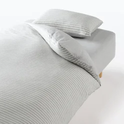 Drap housse en jersey de coton ‐ 160 x 200 x 18‐28 cm