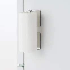 Dévidoir de cuisine aimanté en acier inoxydable