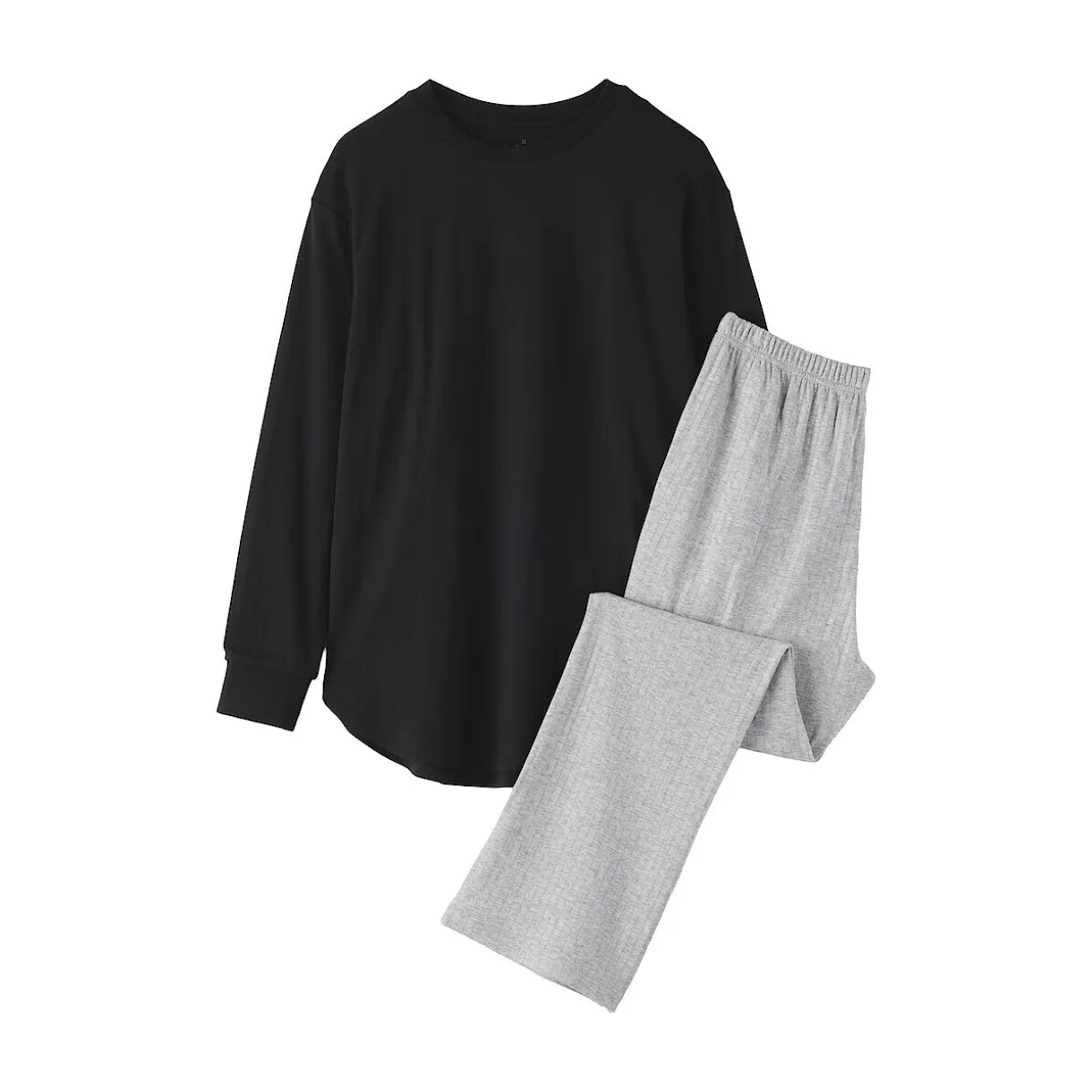Ensemble de vêtements d'intérieur à manches longues en mélange de lyocell pour femme