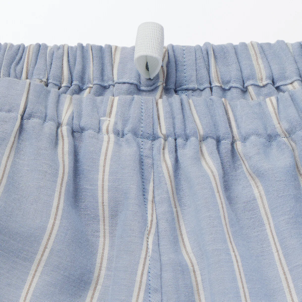 Ensemble pyjama à manches longues en gaze double pour femme