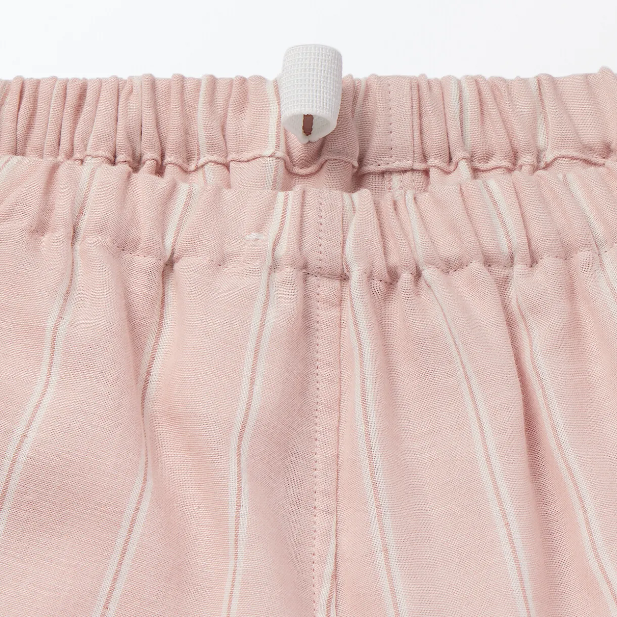 Ensemble pyjama à manches longues en gaze double pour femme