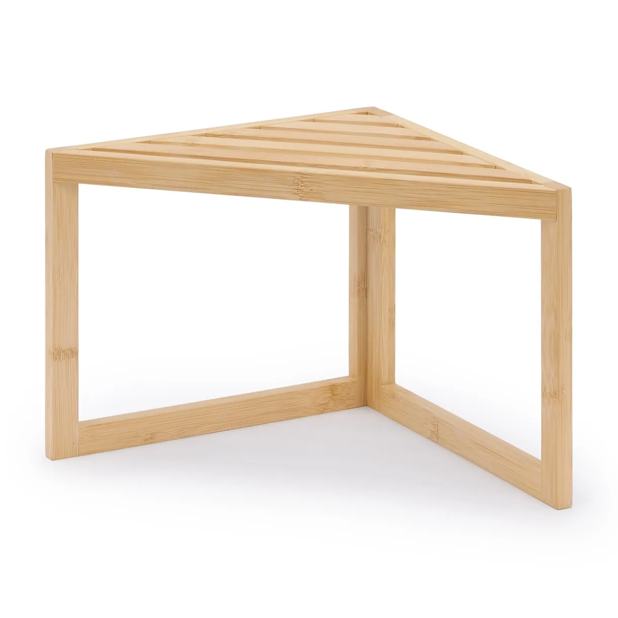 Etagère d'angle en bambou