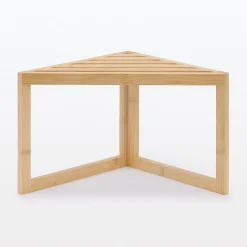 Etagère d'angle en bambou