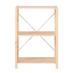 Etagère en pin étroite ‐ 3 niveaux