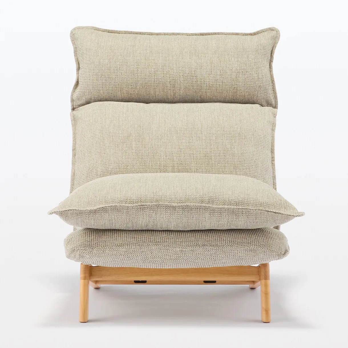 Fauteuil inclinable à dossier haut – Beige