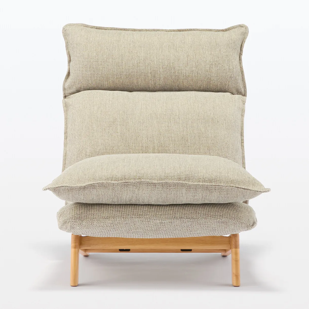 Fauteuil inclinable à dossier haut – Beige