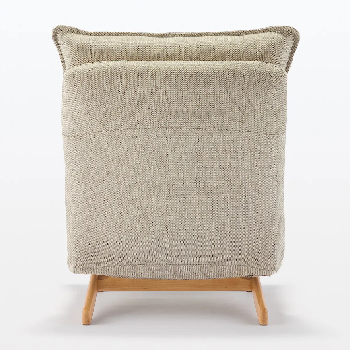 Fauteuil inclinable à dossier haut – Beige