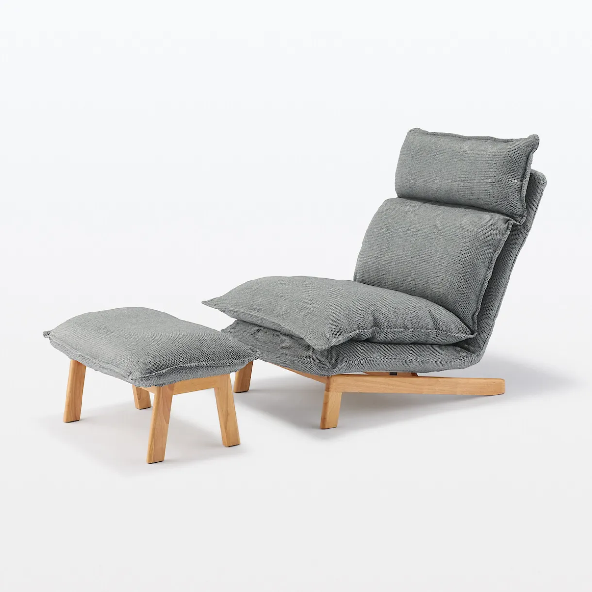 Fauteuil inclinable à dossier haut – Gris