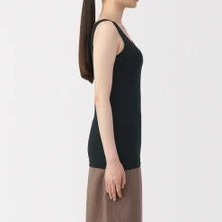 Gilet à soutien caché en mélange de lyocell pour femme