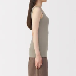 Gilet à soutien caché en mélange de lyocell pour femme