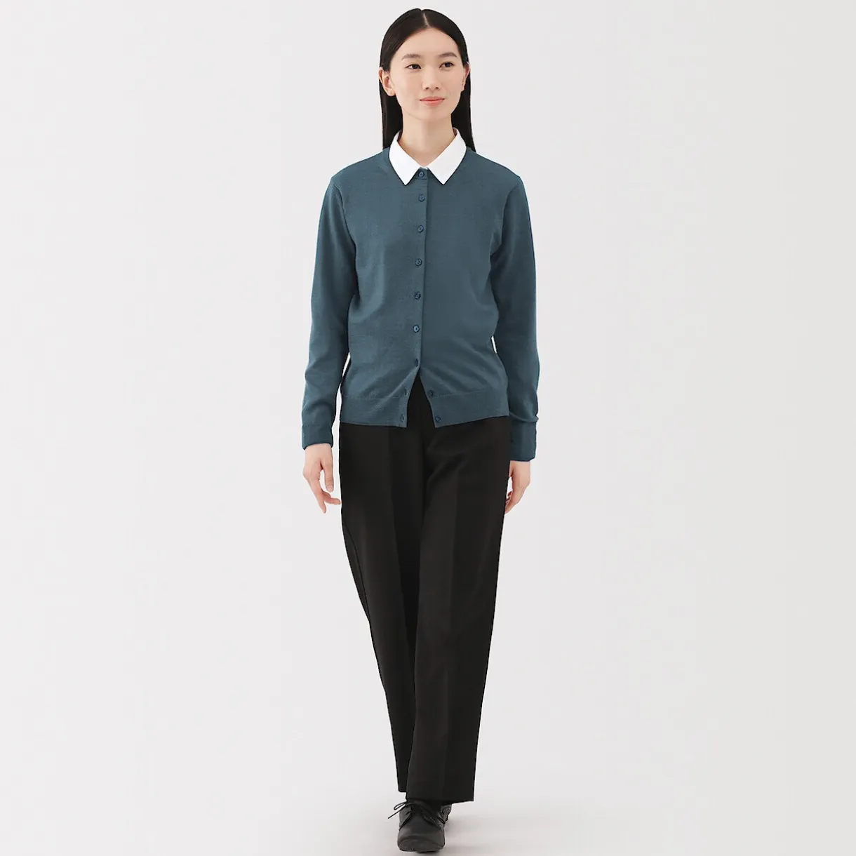 Gilet en Laine à Maille Fine Femme