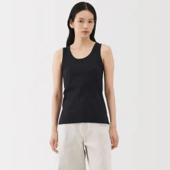 Gilet en lin et coton pour femme