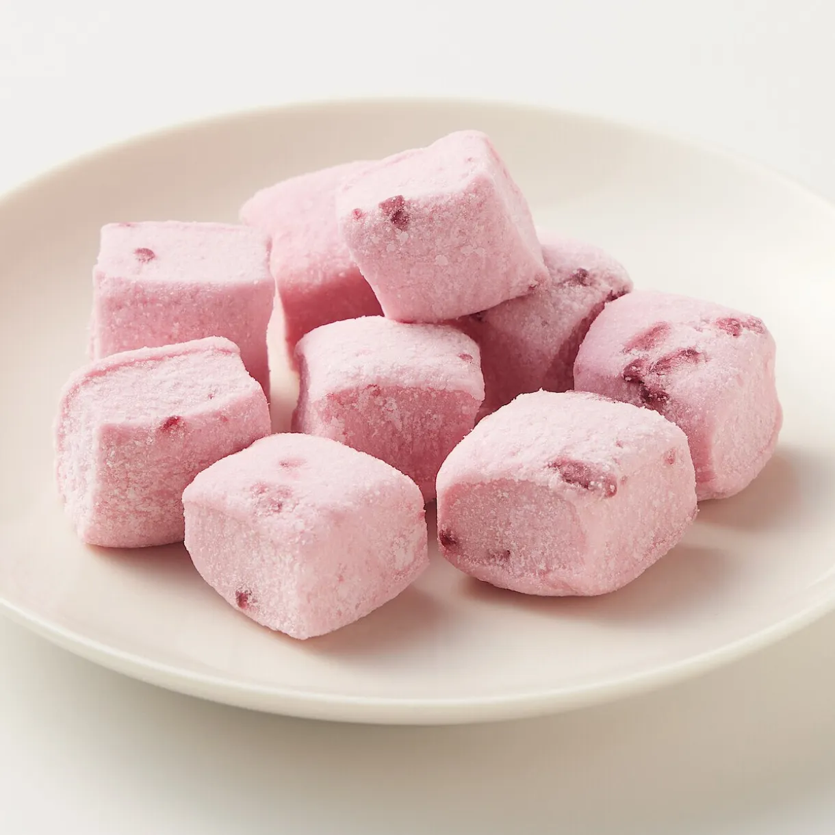 Guimauves goût framboise