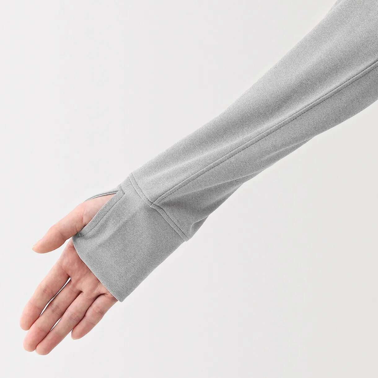 Haut à capuche et fermeture éclair Quick Dry pour femme