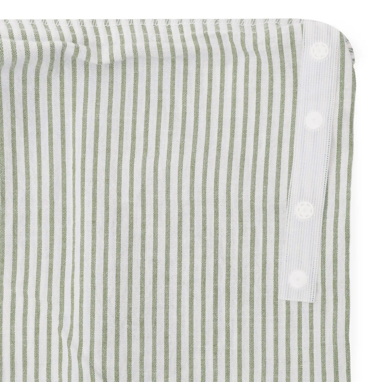 Housse de couette en coton délavé ‐ 240 x 220 cm, Rayé