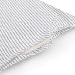 Housse de couette en coton délavé ‐ 240 x 220 cm, Rayé