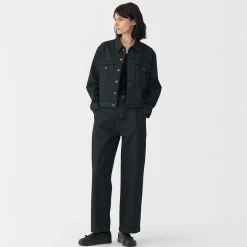 Jeans en washi et denim pour femme
