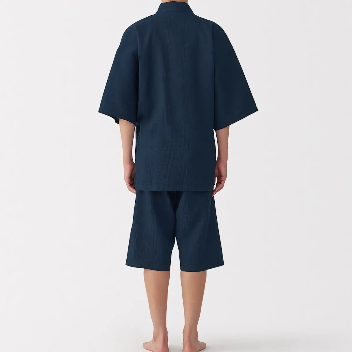 Jinbei en lyocell gaufré unisexe