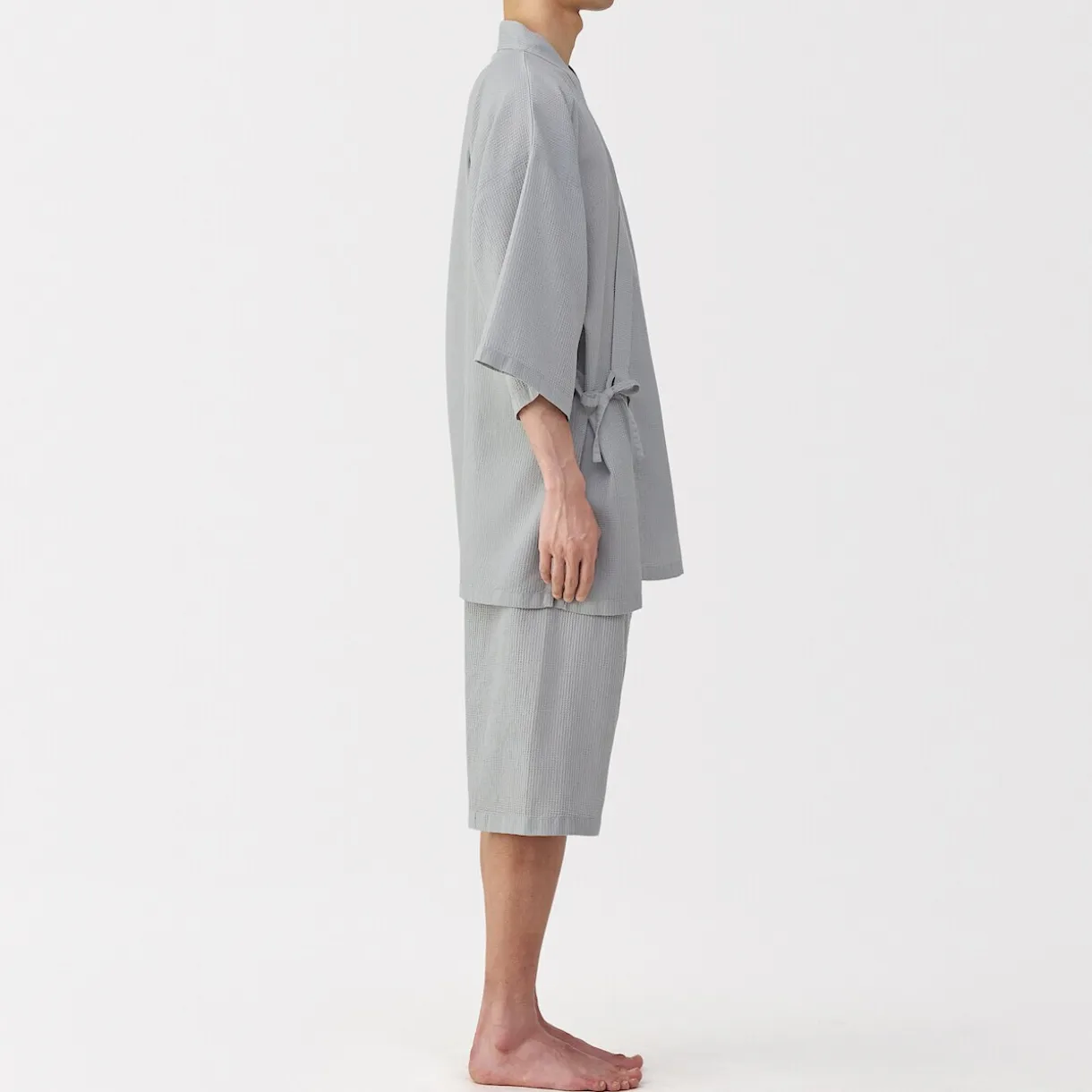 Jinbei en lyocell gaufré unisexe
