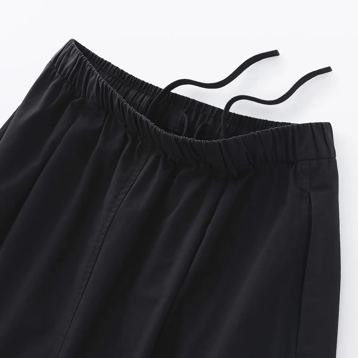 Jupe midi à la coupe confortable en coton délavé pour femme
