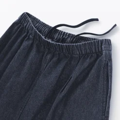 Jupe midi confort en denim délavé pour femme
