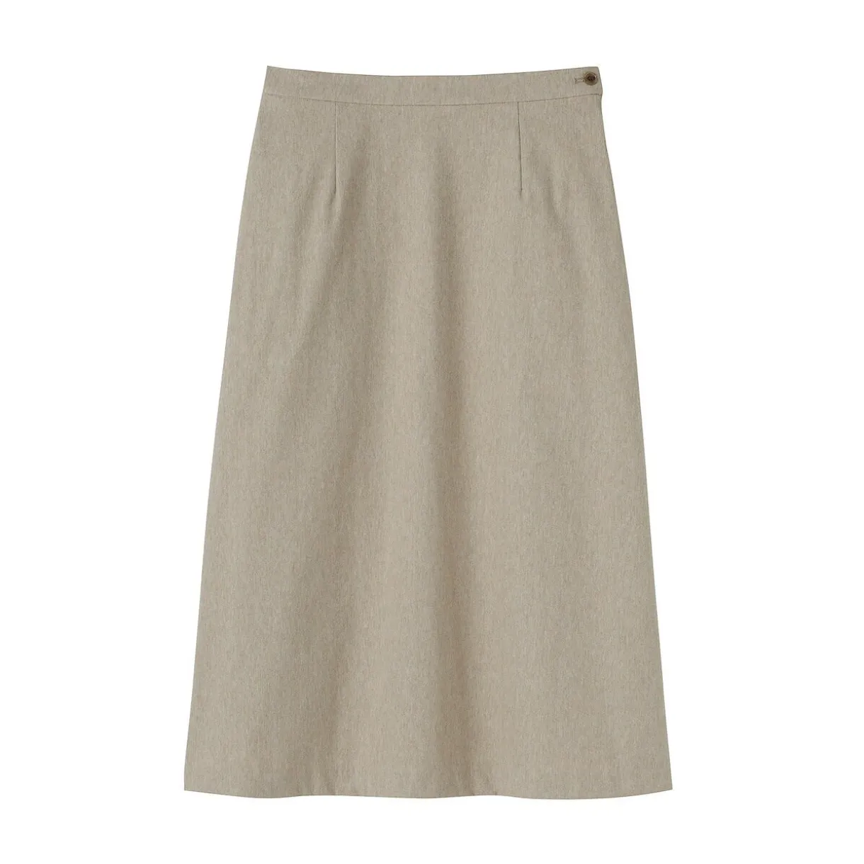 Jupe évasée en stretch brossé pour femme