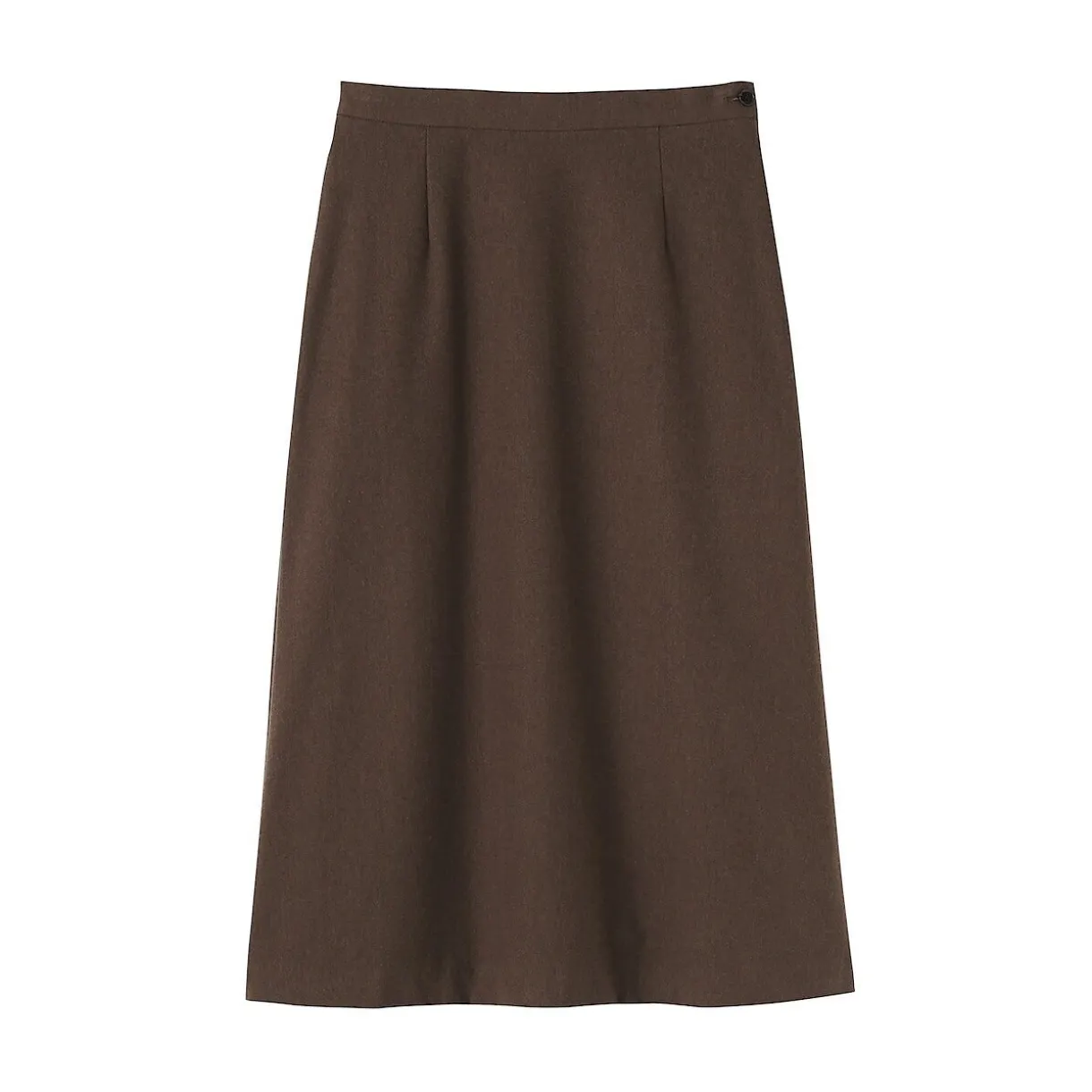 Jupe évasée en stretch brossé pour femme