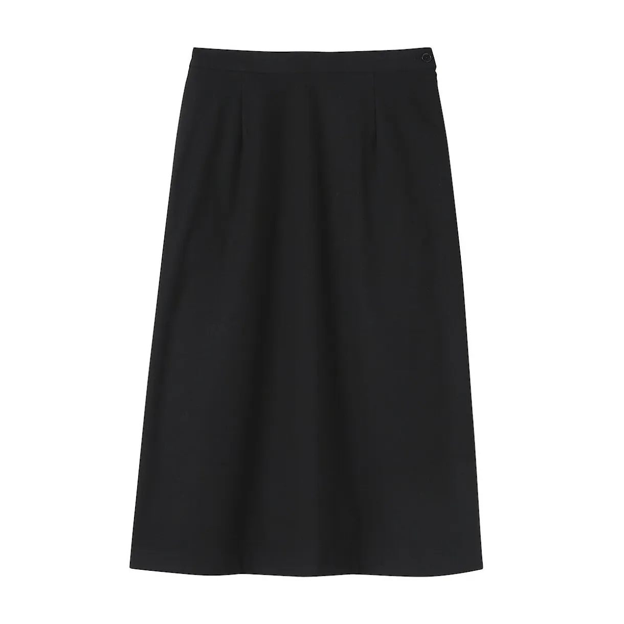 Jupe évasée en stretch brossé pour femme